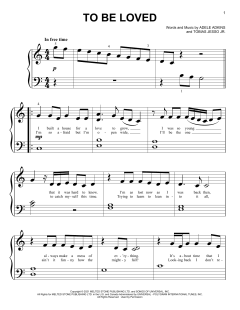 To Be Loved von Adele (Download) 