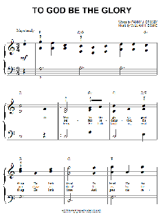 To God Be The Glory von William Howard Doane (Download) 