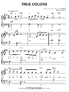 True Colors von Cyndi Lauper (Download) 