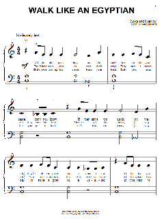 Walk Like An Egyptian von The Bangles (Download) 