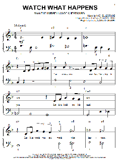 Watch What Happens von Michel Legrand (Download) 