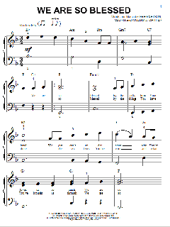 We Are So Blessed von Greg Nelson (Download) 