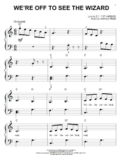 We're Off To See The Wizard von Harold Arlen (Download) 