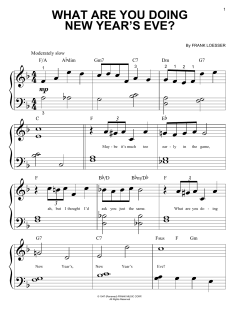 What Are You Doing New Year's Eve? von Frank Loesser (Download) 