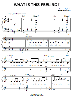 What Is This Feeling? von Stephen Schwartz (Download) 