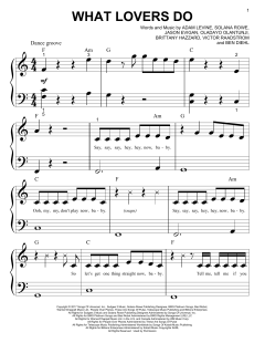 What Lovers Do von Maroon 5 (Download) 