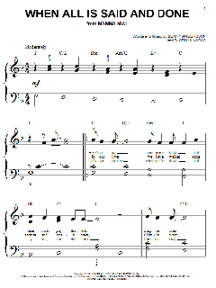 When All Is Said And Done von ABBA (Download) 