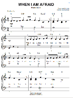 When I Am Afraid von Frank Hernandez (Download) 