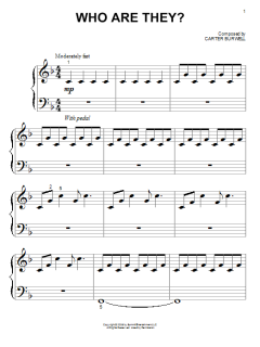 Who Are They? von Carter Burwell (Download) 