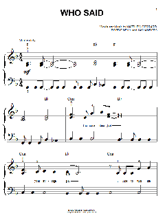 Who Said von Miley Cyrus (Download) 