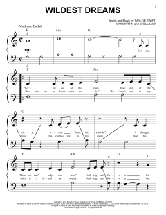 Wildest Dreams von Taylor Swift (Download) 