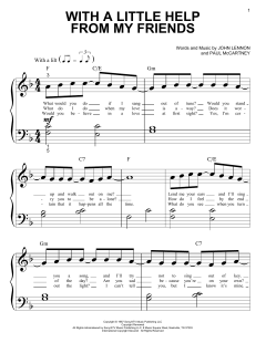 With A Little Help From My Friends von John Lennon (Download) 