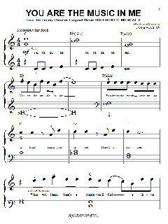 You Are The Music In Me von Jamie Houston (Download) 