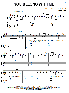 You Belong With Me von Taylor Swift (Download) 