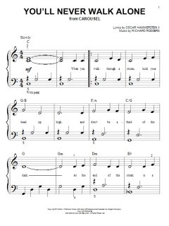 You'll Never Walk Alone von Richard Rodgers (Download) 