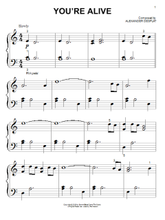 You're Alive von Alexandre Desplat (Download) 