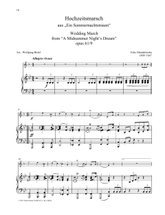 Wedding March von Felix Mendelssohn Bartholdy (Download) 