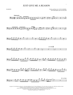 Just Give Me A Reason von Pink (Download) 