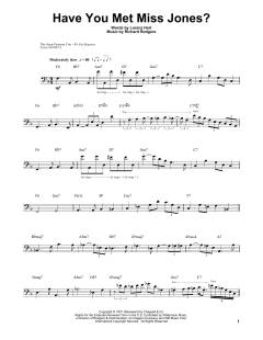 Have You Met Miss Jones? von Lorenz Hart (Download) 