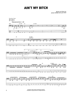 Ain't My Bitch von Metallica (Download) 