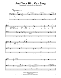 And Your Bird Can Sing von The Beatles (Download) 