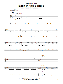 Back In The Saddle von Aerosmith (Download) 