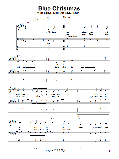 Blue Christmas von Elvis Presley (Download) 