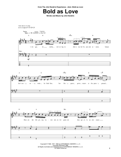 Bold As Love von Jimi Hendrix (Download) 