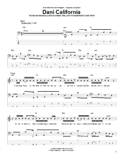 Dani California von Red Hot Chili Peppers (Download) 