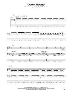 Down Rodeo von Rage Against The Machine (Download) 