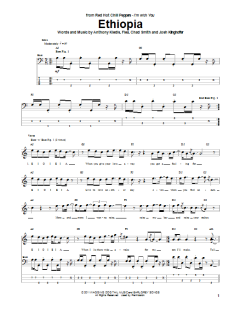 Ethiopia von Red Hot Chili Peppers (Download) 