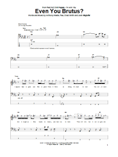 Even You Brutus? von Red Hot Chili Peppers (Download) 