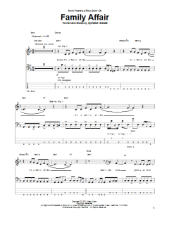 Family Affair von Sylvester Stewart (Download) 