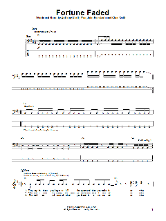 Fortune Faded von Red Hot Chili Peppers (Download) 