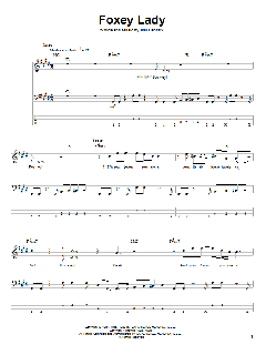 Foxey Lady von Jimi Hendrix (Download) 
