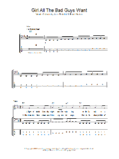 Girl All The Bad Guys Want (Download) 