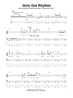 Girls Got Rhythm von Angus Young (Download) 