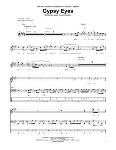 Gypsy Eyes von Jimi Hendrix (Download) 