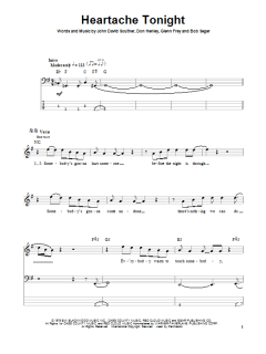 Heartache Tonight von The Eagles (Download) 