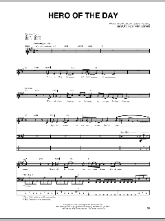 Hero Of The Day von Metallica (Download) 