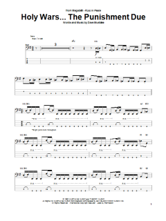 Holy Wars...The Punishment Due von Megadeth (Download) 