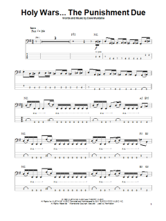 Holy Wars...The Punishment Due von Megadeth (Download) 