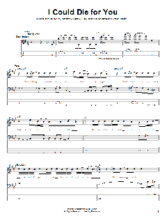 I Could Die For You von Red Hot Chili Peppers (Download) 