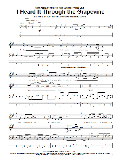 I Heard It Through The Grapevine von Marvin Gaye (Download) 