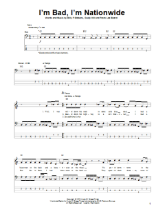 I'm Bad, I'm Nationwide von ZZ Top (Download) 