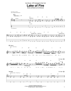 Lake Of Fire von Nirvana (Download) 