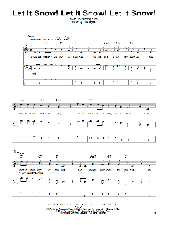 Let It Snow! Let It Snow! Let It Snow! von Sammy Cahn (Download) 