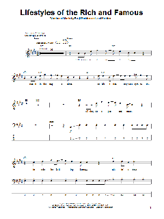 Lifestyles Of The Rich And Famous von Good Charlotte (Download) 