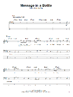 Message In A Bottle von Sting (Download) 