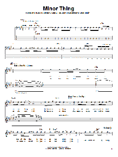 Minor Thing von Red Hot Chili Peppers (Download) 